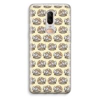 Slapende poes: OnePlus 6 Transparant Hoesje