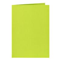 Correspondentiekaart Papicolor dubbel 105x148mm appelgroen pak à 6 stuks