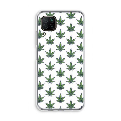 Weed: Huawei P40 Lite Transparant Hoesje