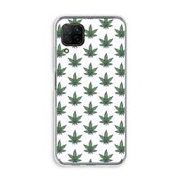 Weed: Huawei P40 Lite Transparant Hoesje