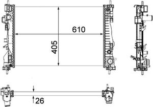 Radiateur CR1178000P