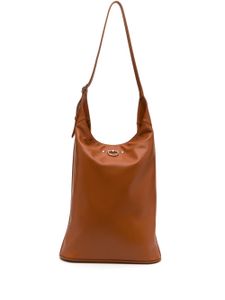 Durazzi Milano sac cabas Cavalry en cuir - Marron