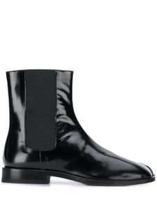 Maison Margiela bottines chelsea Tabi en cuir - Noir