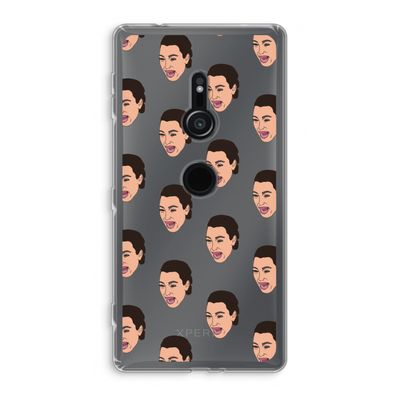 Ugly Cry Call: Sony Xperia XZ2 Transparant Hoesje