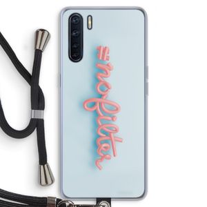 #nofilter: Oppo A91 Transparant Hoesje met koord