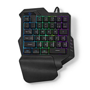 Nedis Bedraad Gaming Toetsenbord - GKBDS110BK