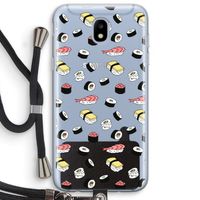 Sushi time: Samsung Galaxy J5 (2017) Transparant Hoesje met koord