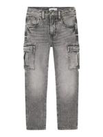 Name it winter cargo jeansbroek jongens - grijs - tapered fit - NkmSilas Name it winter cargo jeansbroek jongens - grijs - tapered fit - NkmSilas