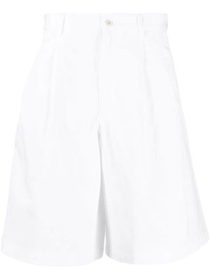 Comme Des Garçons Shirt bermuda en coton - Blanc