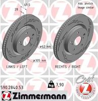 Remschijf BLACK Z 590284053