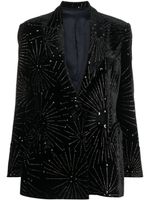 Blazé Milano blazer Corazon Tomboy à simple boutonnage - Noir
