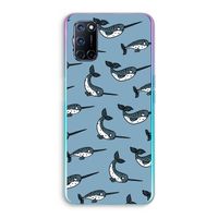 Narwhal: Oppo A52 Transparant Hoesje