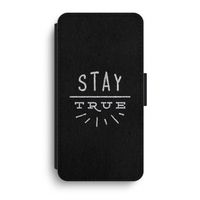 Stay true: iPhone XR Flip Hoesje