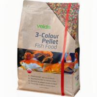 Velda 3-Kleuren Pellet Visvoer 5000ml - Kleurbevorderende Korrels, GMO-vrij