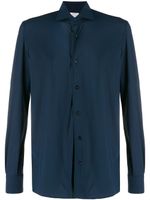 Mazzarelli chemise ajustée classique - Bleu
