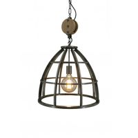 Lucca zwart 48cm hanglamp