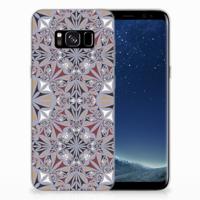 Samsung Galaxy S8 | TPU | Siliconen hoesje | Flower Tiles Samsung Galaxy S8 | TPU | Siliconen hoesje | Flower Tiles