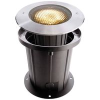 Deko Light 730421 COB 25 Soft WW Vloerinbouwlamp Energielabel: G (A - G) LED LED vast ingebouwd 29.10 W Zilver