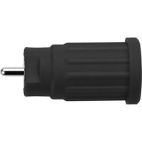 Schützinger SEPB 8518 Ni / SW Naaf met geperste veiligheidsbus Stift-Ø: 1.9 mm Zwart 1 stuk(s) Piece - thumbnail
