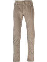 Jacob Cohën mid-rise straight-leg trousers - Tons neutres