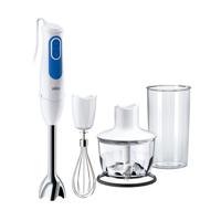 Braun MQ3035WH Multi Quick 3 Staafmixer + Accessoires Blauw/Wit - thumbnail