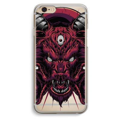 Hell Hound and Serpents: iPhone 6 / 6S Transparant Hoesje