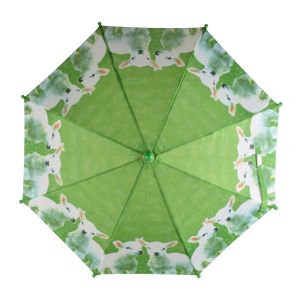 Esschert Design kinderparaplu lammetjes 71 cm polyester groen