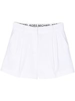 Michael Michael Kors short à design plissé - Blanc