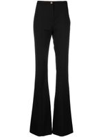 Patou pantalon évasé à taille mi-haute - Noir