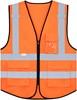 Korntex KX030 Premium Multifunctional Executive Safety Vest Munich - Signal Orange - S/M