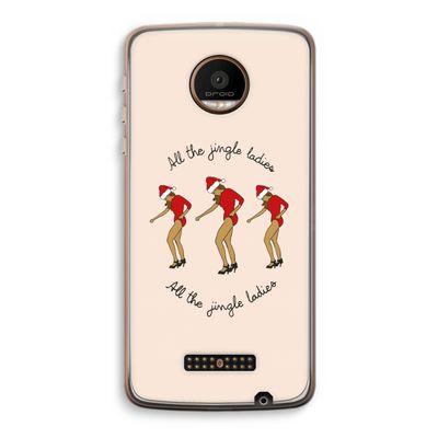 Jingle Ladies: Motorola Moto Z Force Transparant Hoesje