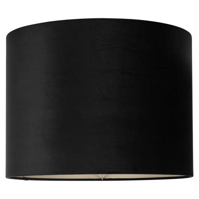 Lampenkap Maddy black velvet, medium