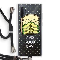 Avo Good Day: Samsung Galaxy Note 10 Plus Transparant Hoesje met koord