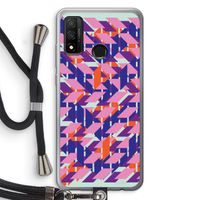 Skew Blush 3: Huawei P Smart (2020) Transparant Hoesje met koord