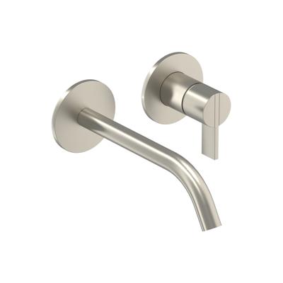Inbouw Wastafelmengkraan IVY Pact 2-gats Coldstart Geborsteld Nickel PVD IVY