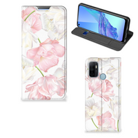 OPPO A53 | A53s Smart Cover Lovely Flowers - thumbnail