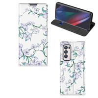 OPPO Find X3 Neo Uniek Smart Cover Blossom White