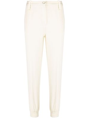 TWINSET pantalon court à chevilles élastiquées - Tons neutres