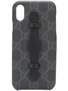 Gucci coque pour iPhone XS à motif GG - Noir