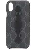 Gucci coque pour iPhone XS à motif GG - Noir