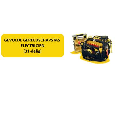 Stanley gevulde gereedschapstas [31-delig] voor de electricien