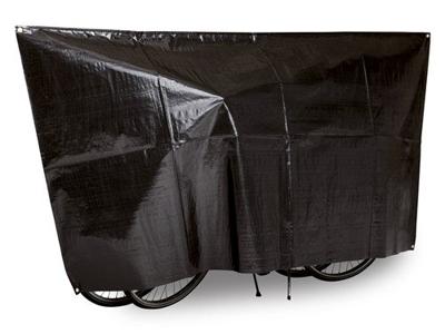 Vk duo fiets pyjama/hoes/overtrek zwart