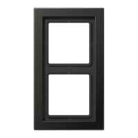 Jung LS Design Afdekraam Antraciet 2-voudig