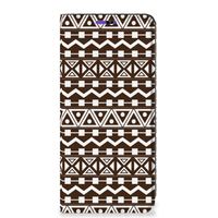 Samsung Galaxy A22 4G | M22 Hoesje met Magneet Aztec Brown