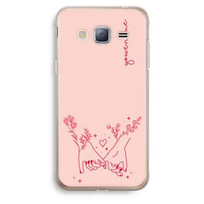 Best Friends: Samsung Galaxy J3 (2016) Transparant Hoesje