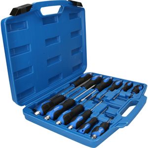 Brilliant Tools BT034012 Schroevendraaierset 12-delig Plat, Kruiskop Phillips