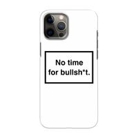 No time: Volledig geprint iPhone 12 Pro Max Hoesje