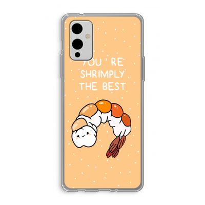 You're Shrimply The Best: OnePlus 9 Transparant Hoesje