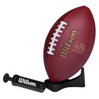 WILSON NFL IGNITION JUNIOR AMERICAN FOOTBALL WITH PUMP AND TEE