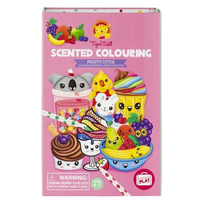 Selecta Kleurplaten met geurtjes - fruity cutie
